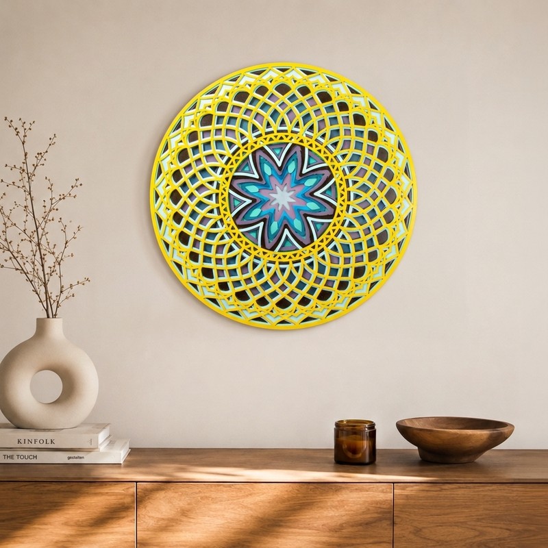 Heartsutra Mandala Wall Accent