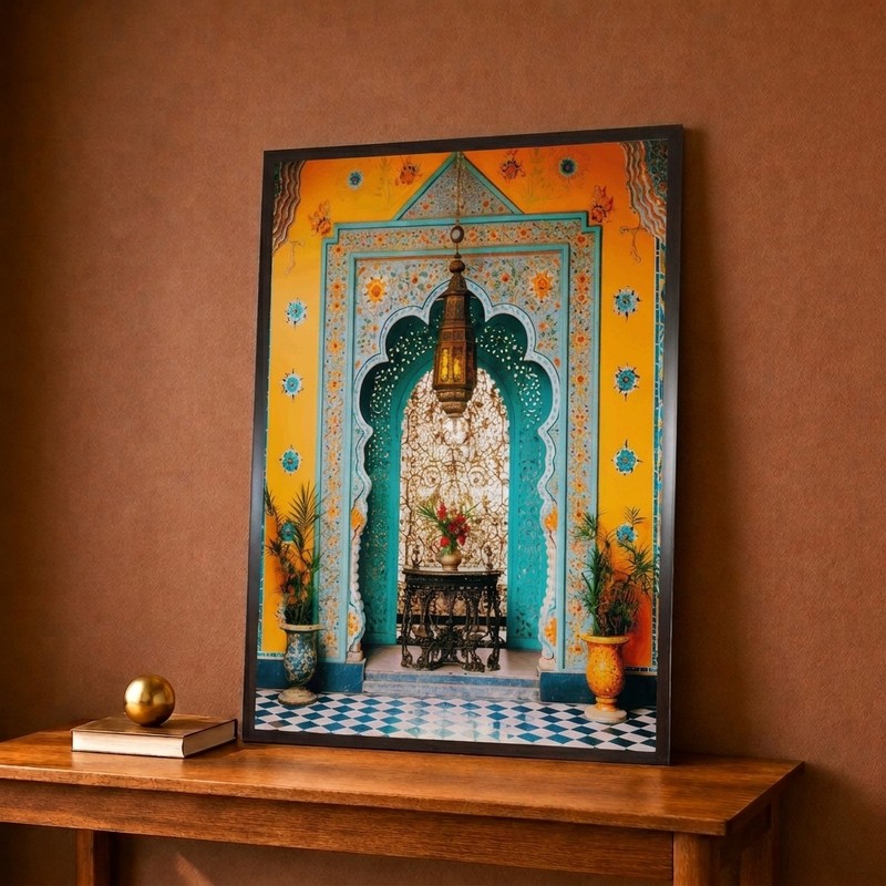 Heritage Arch Canvas Wall Painting