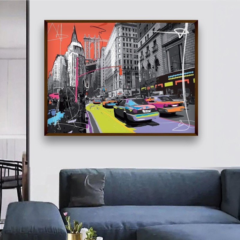 Chromacity Canvas Wall Painting