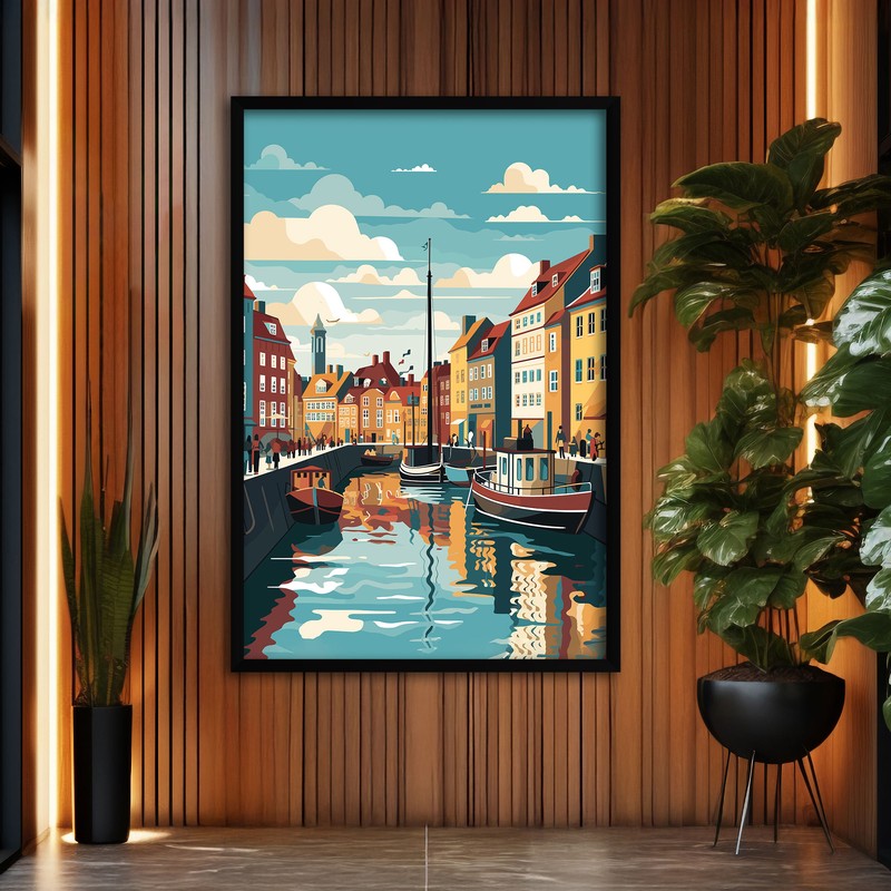 Venetian Reflections MDF Wall Art