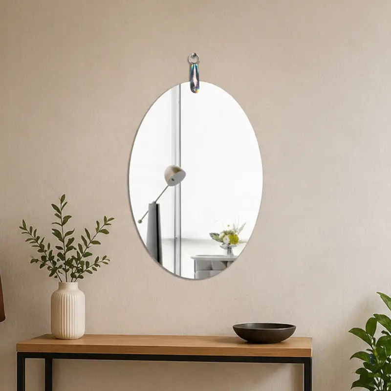 Sleek Reflect Frameless Wall Mirror