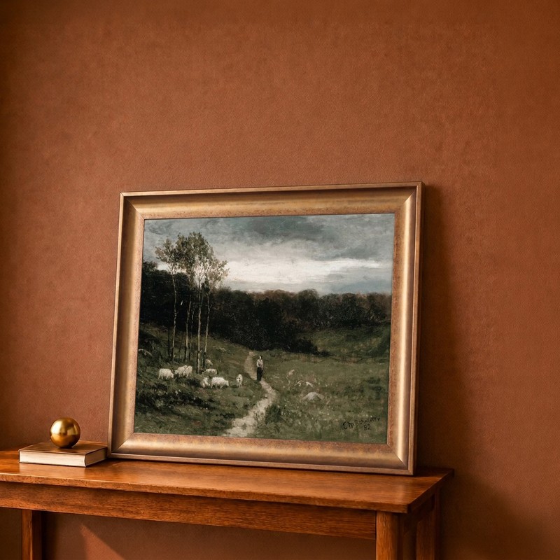 Pastoral Landscape Canvas Wall Painting
