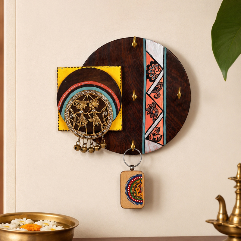 Madhubani Mitha Handcrafted Key Holder