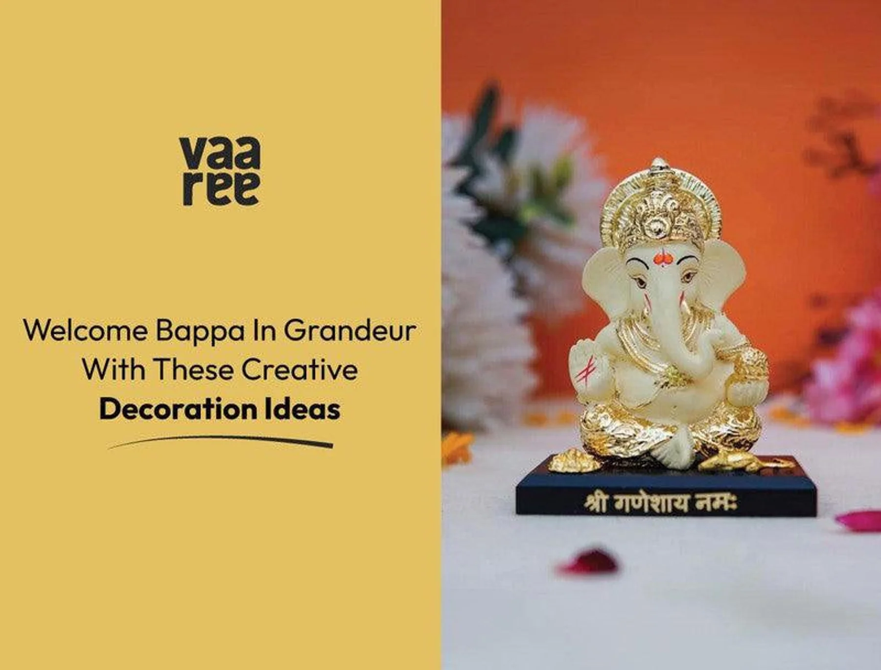 Ganesh Chaturthi Decoration Ideas