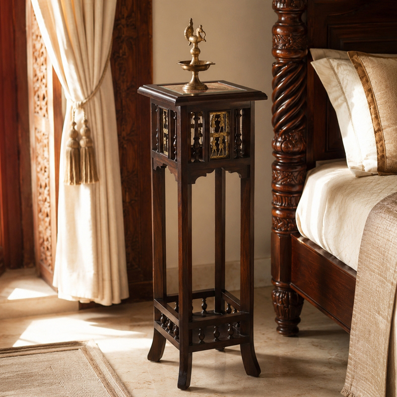 Nyra III Teak Wood Side Table
