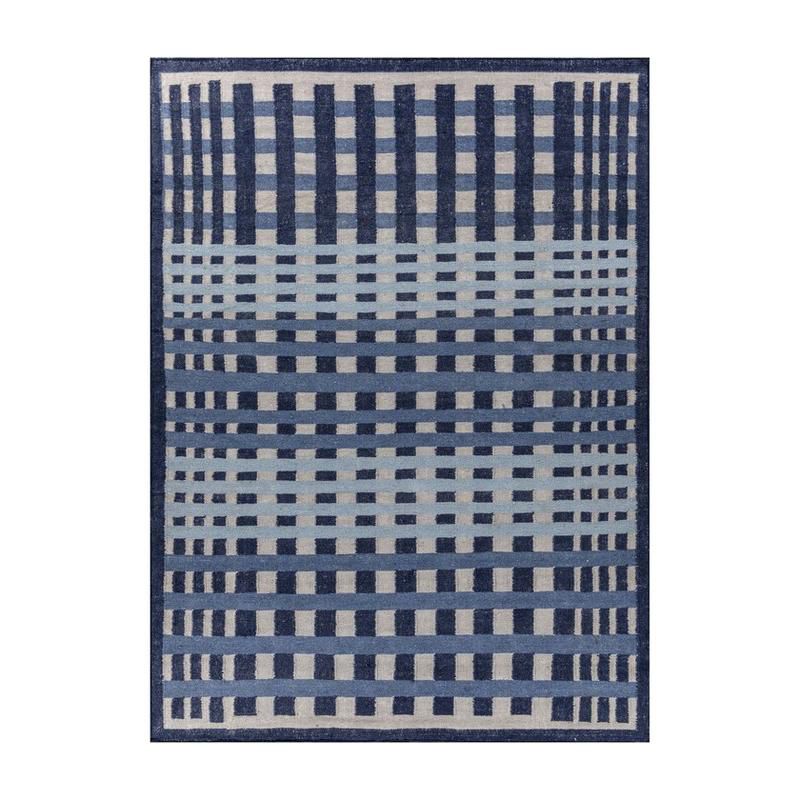 Jaipur Rugs Gradience Hand Woven Carpet - Navy Blue, Beige - 4 x 6 ft