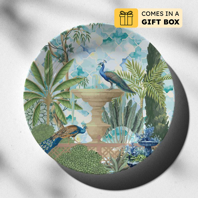 Islamic Garden Wall Plate - Medium