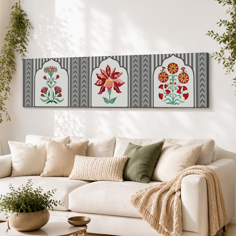 Tajalli Ethnic Canvas Wall Art