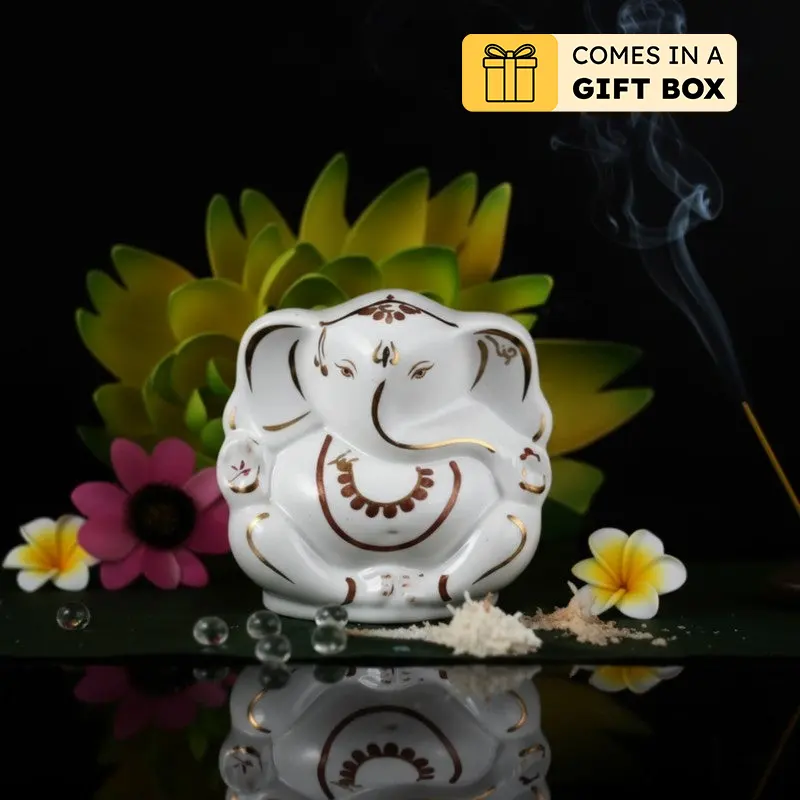 Shveta Bone China Ganesh Idol