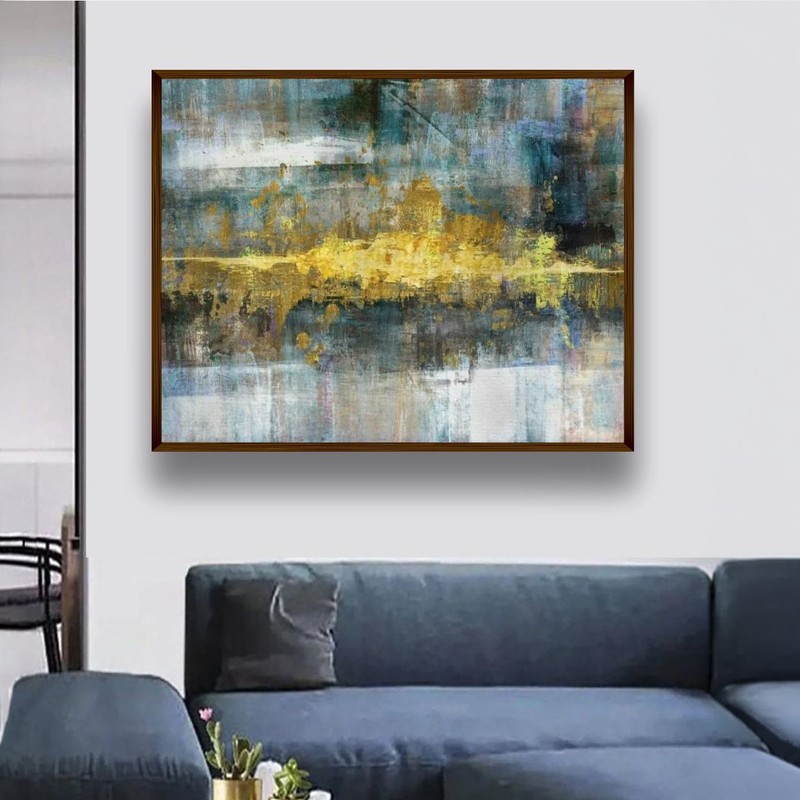 Aurolinea Canvas Wall Painting