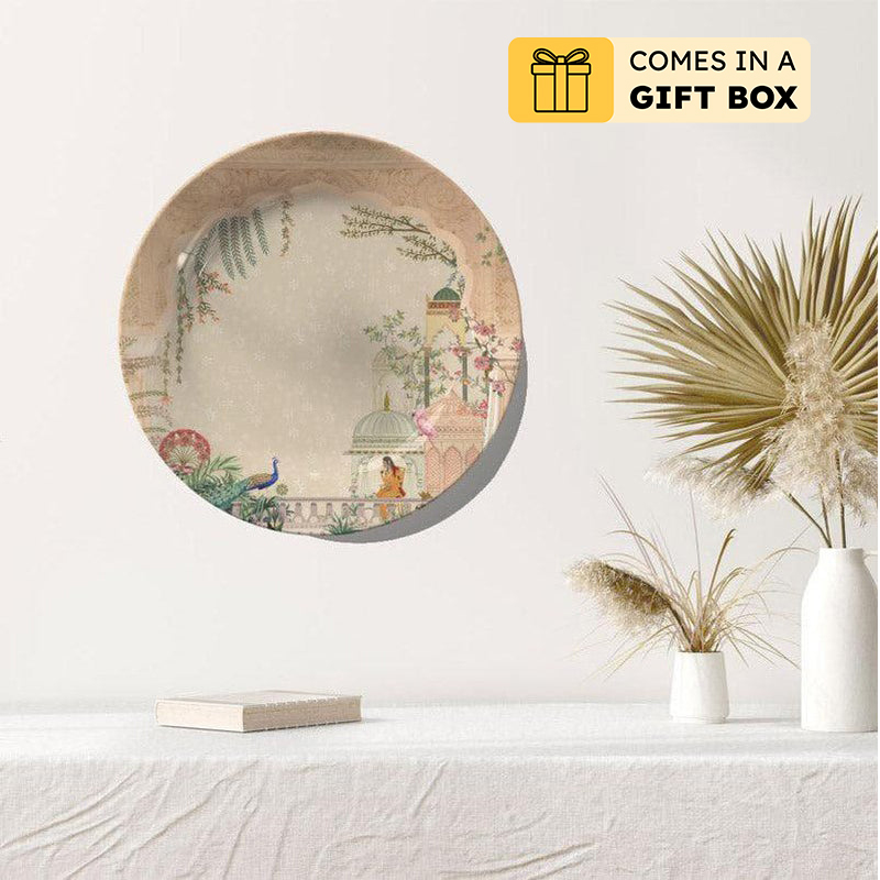 Maharani Mahal Wall Plate - Medium