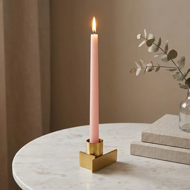 Geo Mild Steel Candle Holder