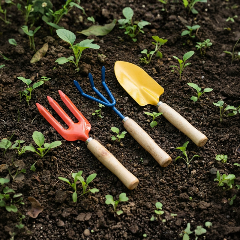TerraTrio Metal Garden Set
