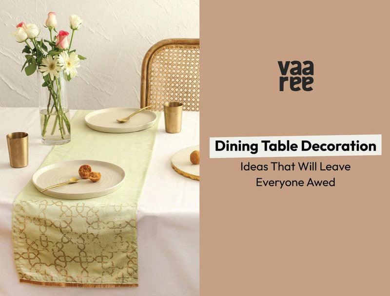 Modern and Contemporary Dining Table Decoration Ideas