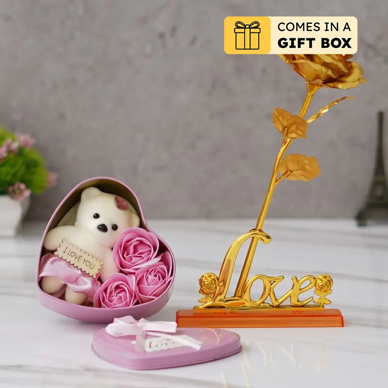 Eternal Love Blossom Gift Set - Gold