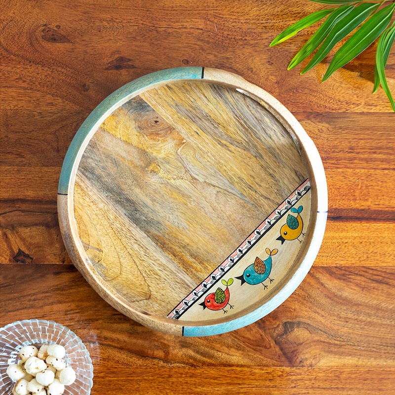 Flock of Birds Decorative Serving Tray