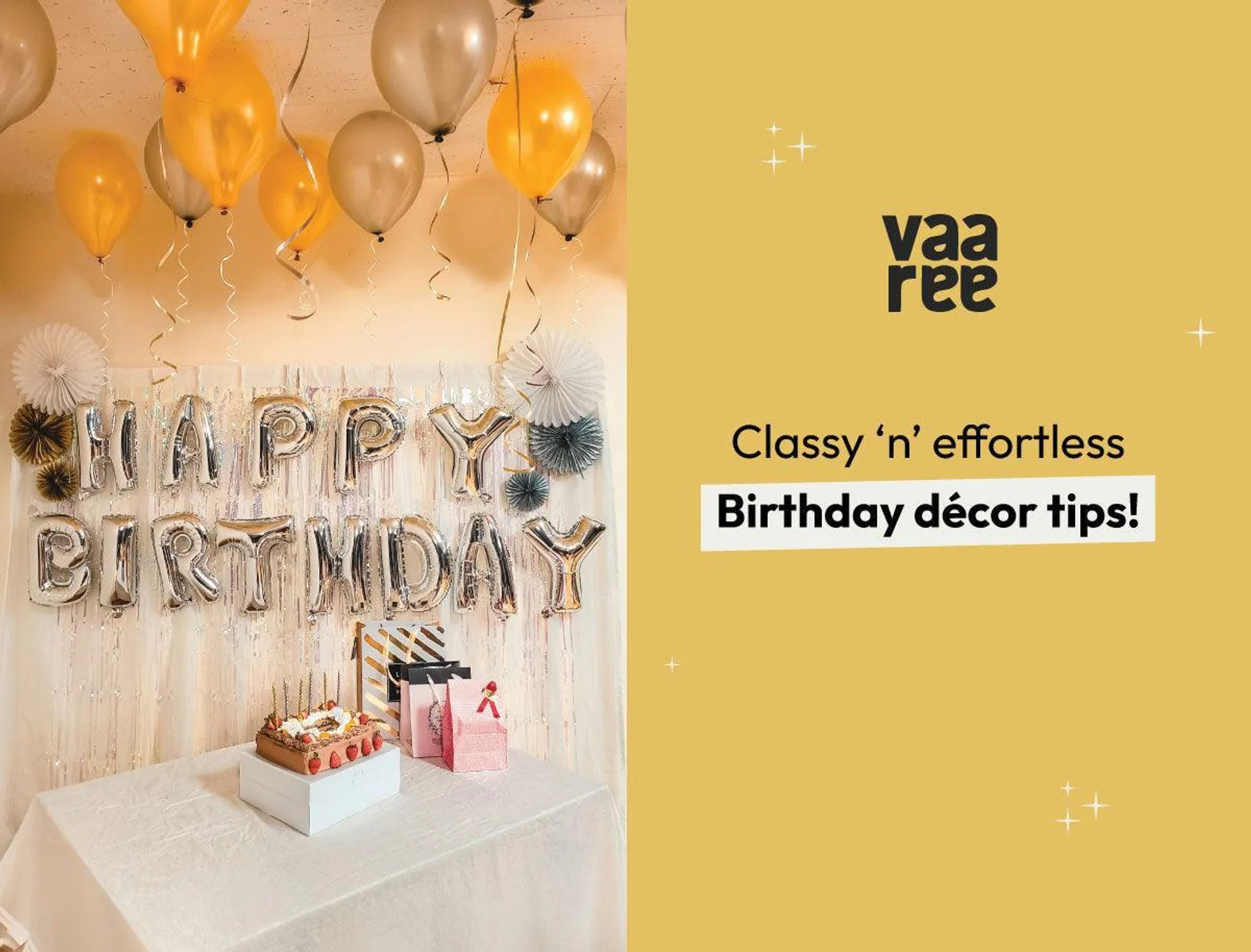 Simple Birthday Decoration Ideas At Home