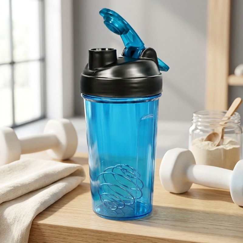 Aqua Nest Water Bottle (Blue & Black) - 500 mL