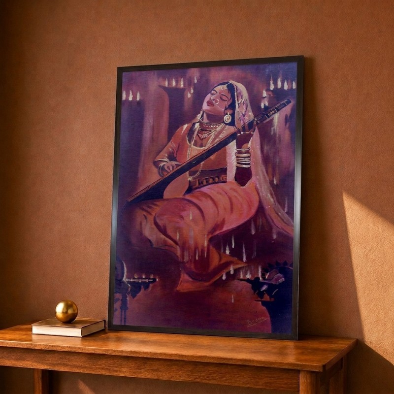 Melodies Of Tradition Canvas Wall Painting