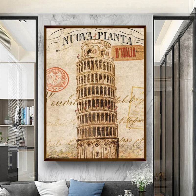 Loggiato Canvas Wall Painting