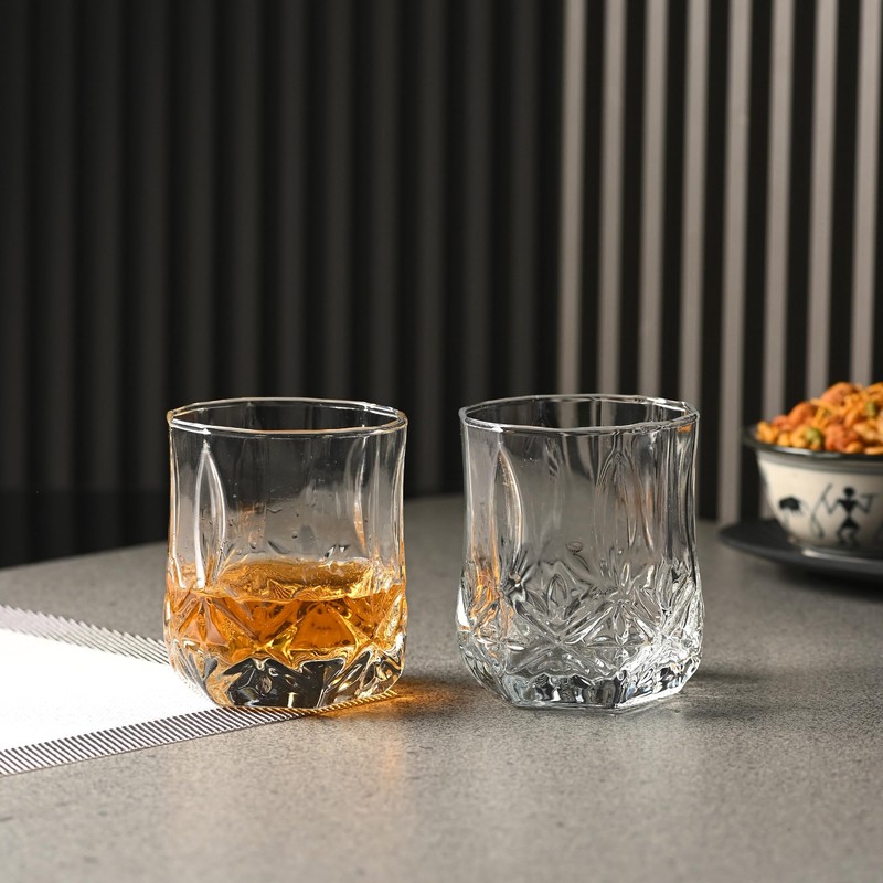 Glen Whiskey Glasses (250 mL Each) - Set of Two - 250 mL