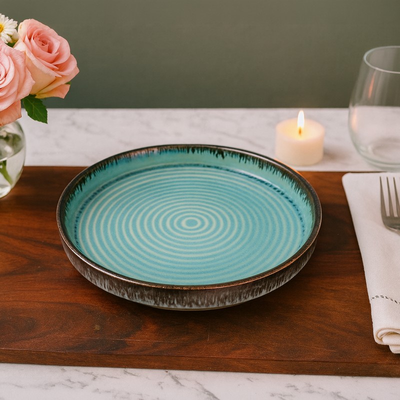 Daily Table Ceramic Quarter Plate