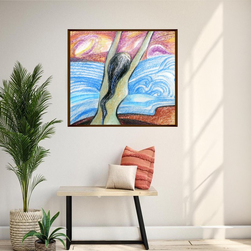 Tidal Reverie Canvas Wall Painting