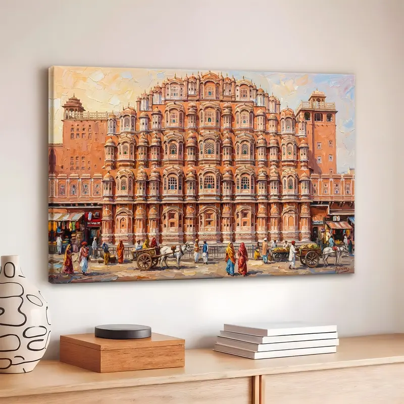 Palace of Winds Canvas Wall Painting