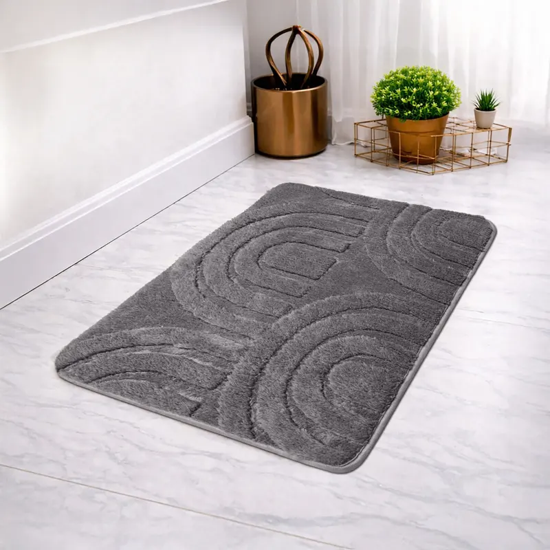 Batha Anti Skid Bathmat - Grey
