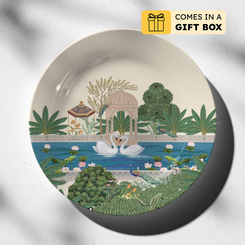 India's Royal Reflections Wall Plate - Medium