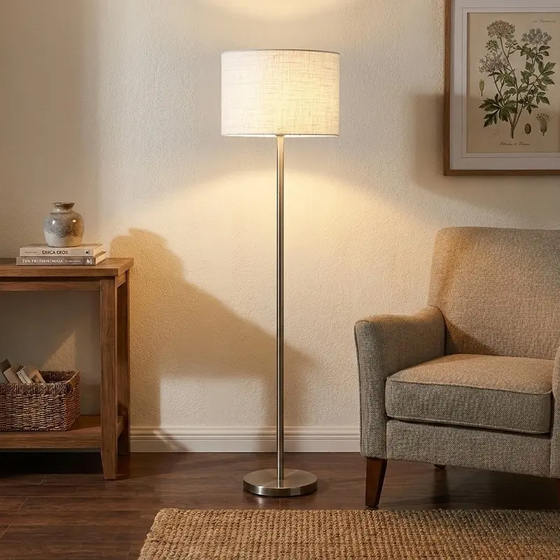 Soft Loom Jute Floor Lamp