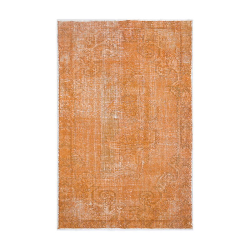Jaipur Rugs Crocin Hand Knotted Carpet - Orange, Beige - 5 x 7 ft