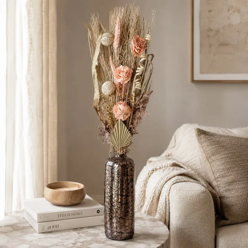 Rustic Luxe Sola Wood Artifical Flower Bunch