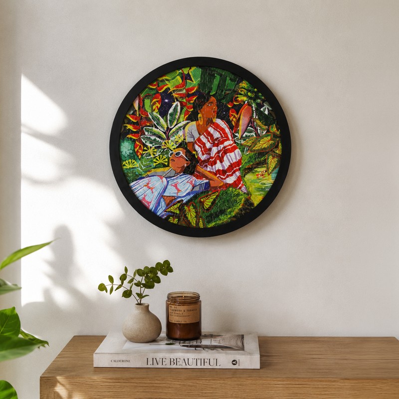 The Garden Framed Puzzle Wall Art (300 Pieces)
