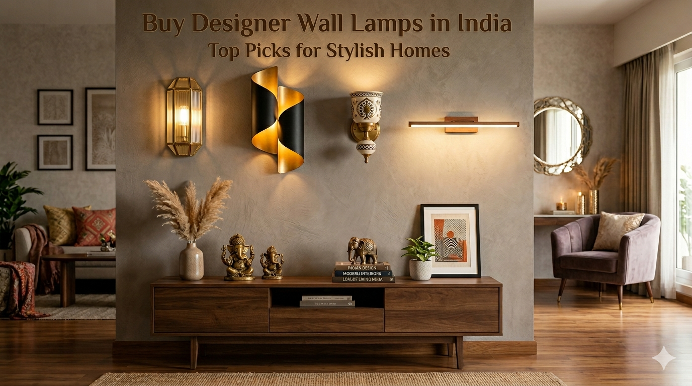 Buy Designer Wall Lamps in India: Top Picks for Stylish Homes