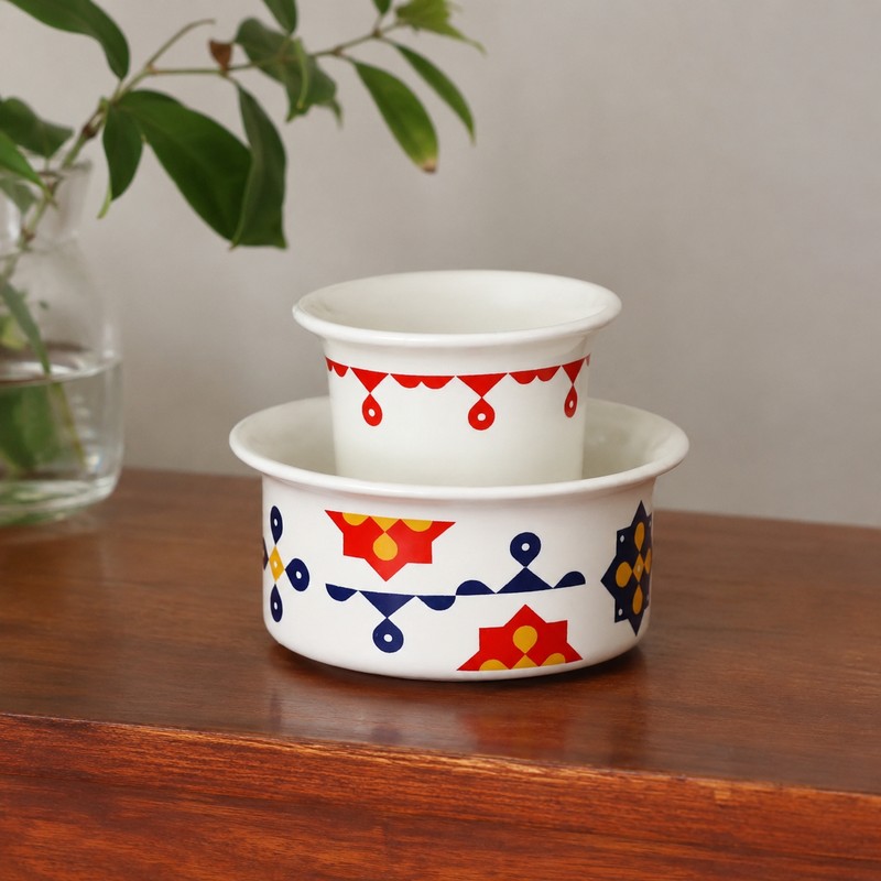 Morning Ritual Porcelain Davara Set (200 mL) - 200 mL