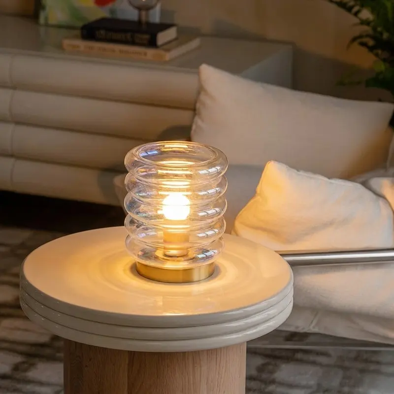 Halo Bubble Glass Table Lamp