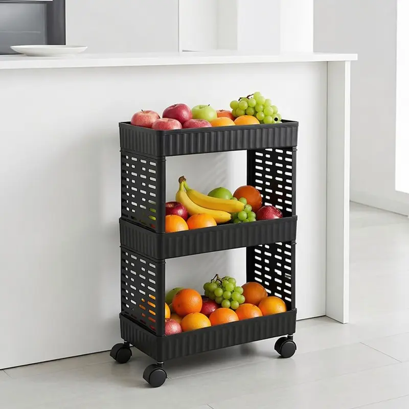 Aero Store Freestanding 3 Tier Racks - Black