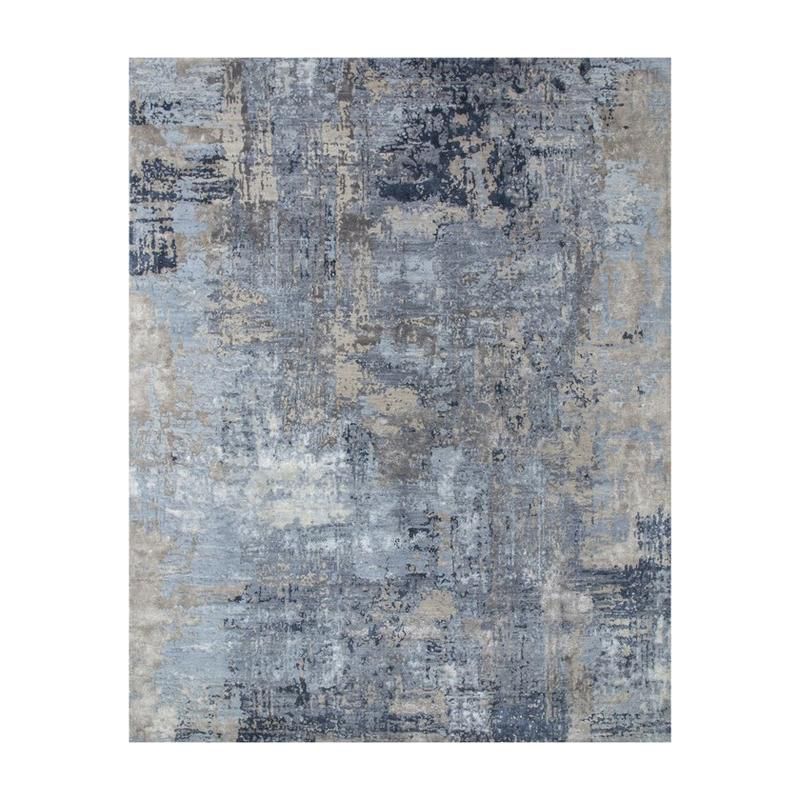 Jaipur Rugs Sfumato Hand Knotted Carpet - Blue, Grey - 2 x 3 ft
