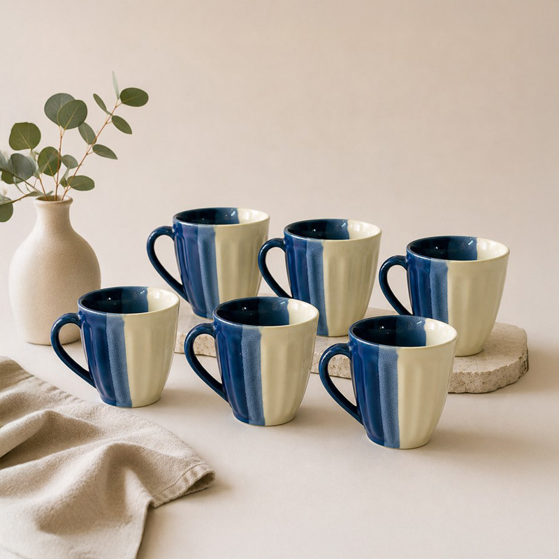 Blue,White