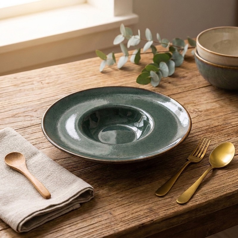 Pasta Amore Ceramic Pasta Plates