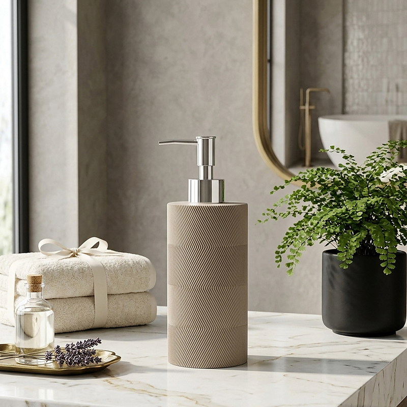 BathVista Refillable Liquid Soap Dispenser - 420 mL - 420 mL