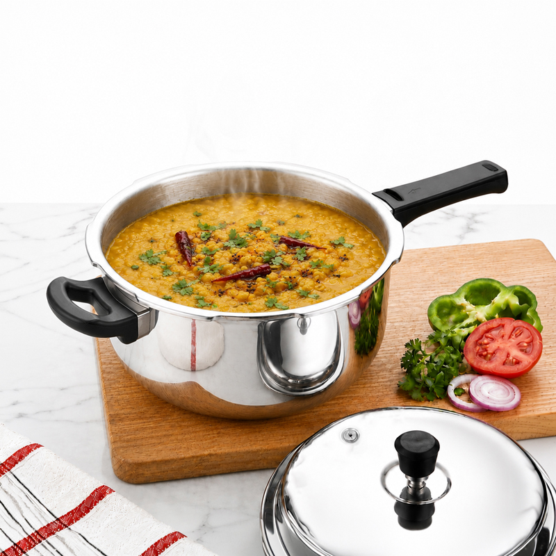 Solara Pressa Triply Pressure Cooker - 5000 mL - 5000 mL