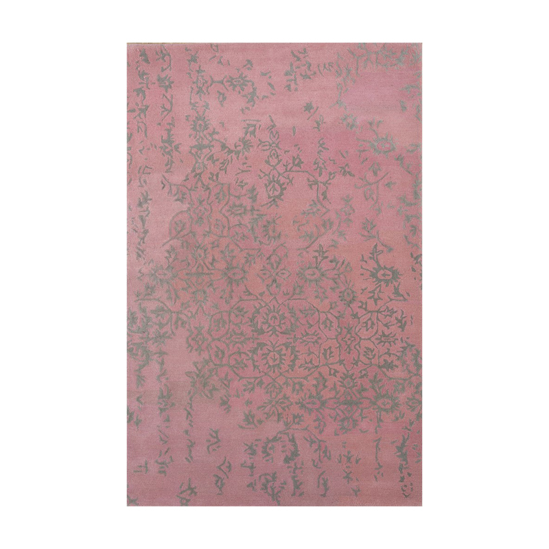 Jaipur Rugs Rhodonite Hand Tufted Carpet - Pink, Grey - 5 x 8 ft