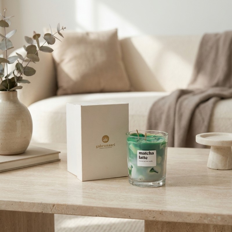 Moonlight Aroma White tea Soy Wax Candle