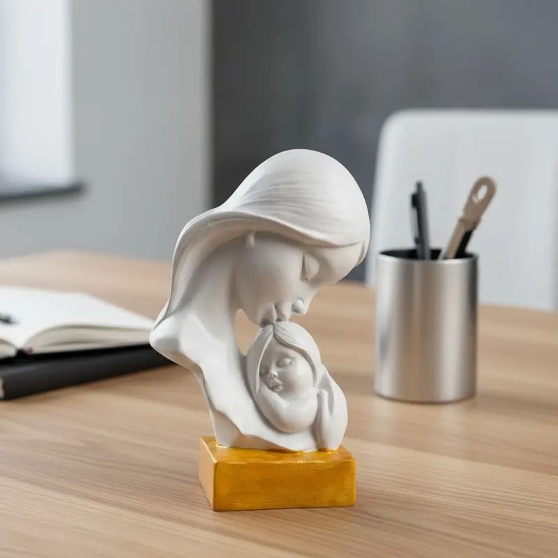 Maternal Grace Resin Showpiece