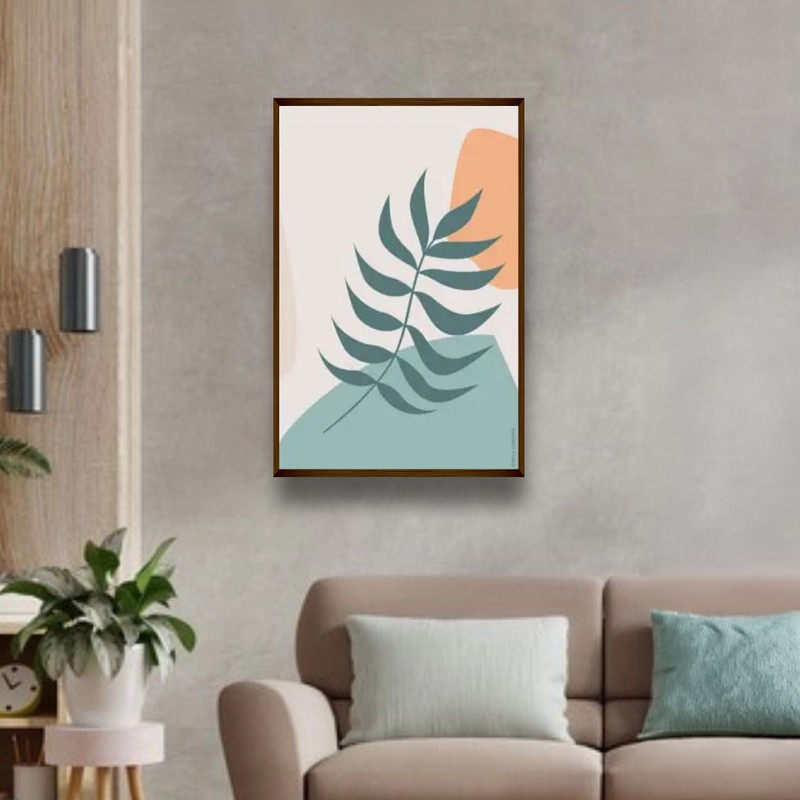 Pinnate Canvas Wall Painting