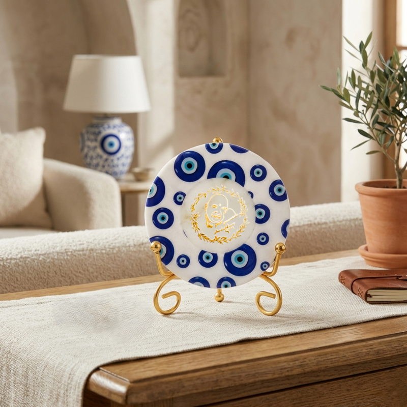 Serenity Shield Marble Showpieces