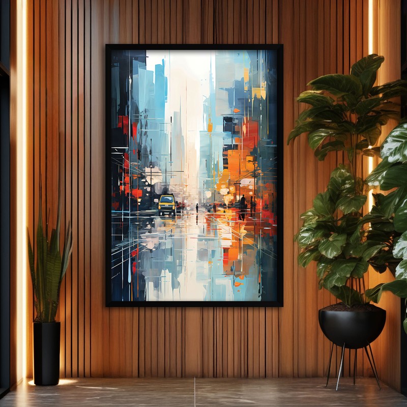 Metropolitan Mirage MDF Wall Art