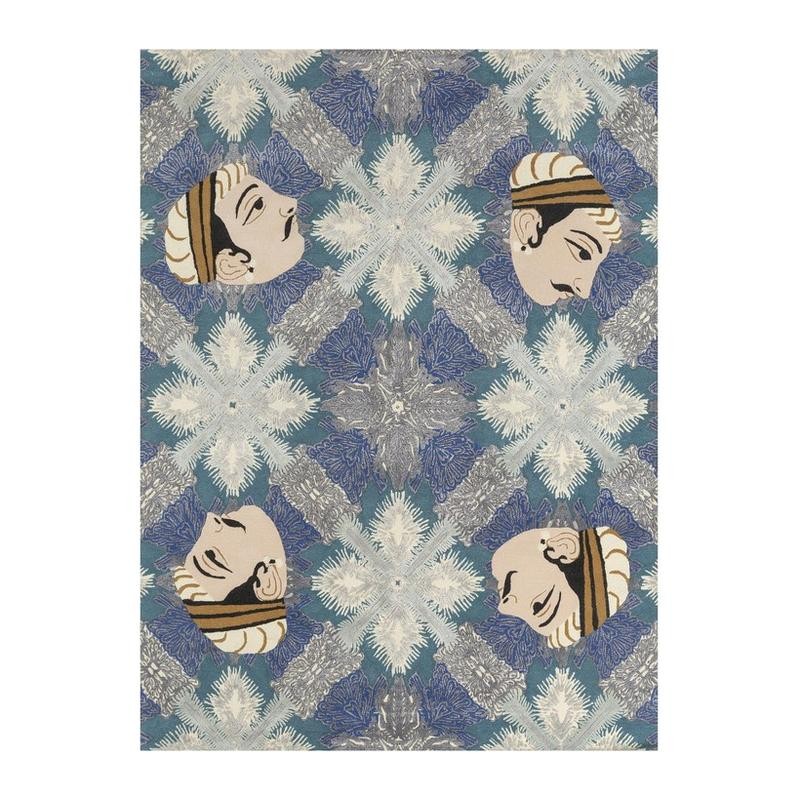 Jaipur Rugs Shabih Hand Tufted Carpet - Blue, Grey - 6 x 8 ft